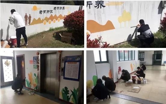 南京藝之行畫(huà)室&江寧區湯山街道開(kāi)展“情系雷鋒月，愛(ài)繪敬老院”學(xué)雷鋒活動(dòng)！圖二